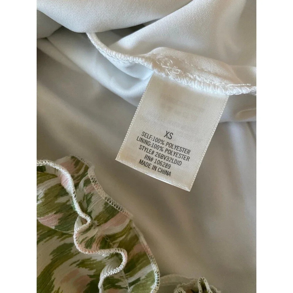 Francesca’s Mi Ami Katrina Ruffle Romper Size XS NWT